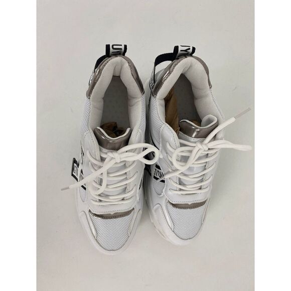 AEWLFTY NWOB Sneakers White Athletic Shoes Mod Contemporary Street Shoes - Size - Picture 6 of 10